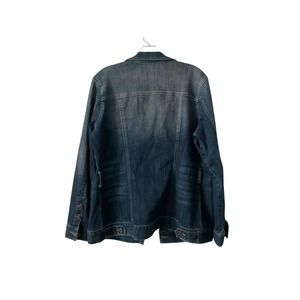 Laurie Felt | Jackets & Coats | Laurie Felt Classic Denim Jacket Dark ...